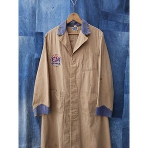 Vintage 1940s General Motors GM‎ Service Canada Shopcoat Jacket M